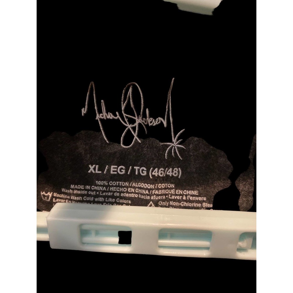 Michael Jackson Signature Brand Short Sleeve T-Shirt Size XL - Picture 4 of 6